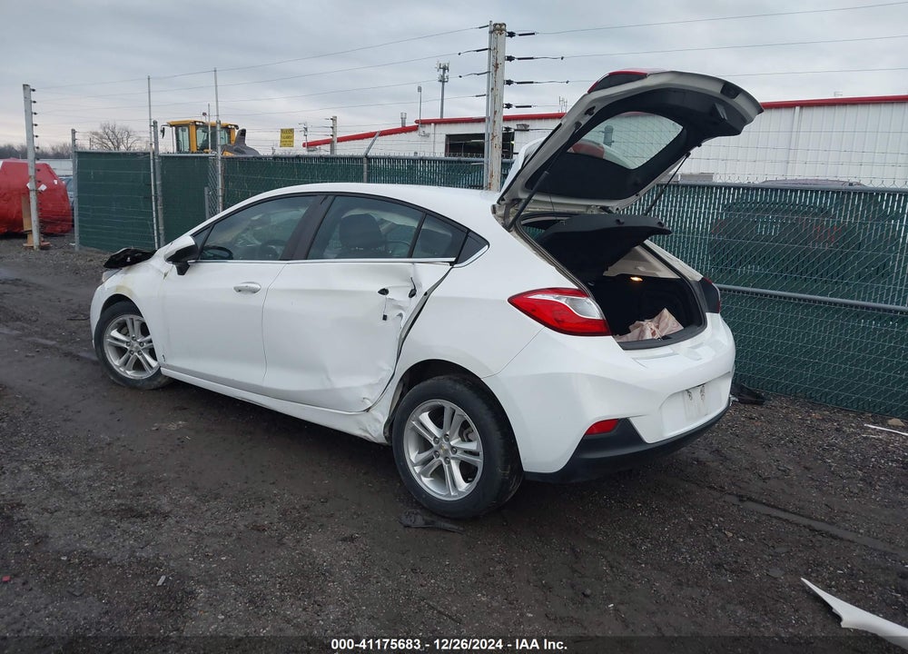 2018 CHEVROLET CRUZE LT AUTO VIN: 3G1BE6SM3JS631549