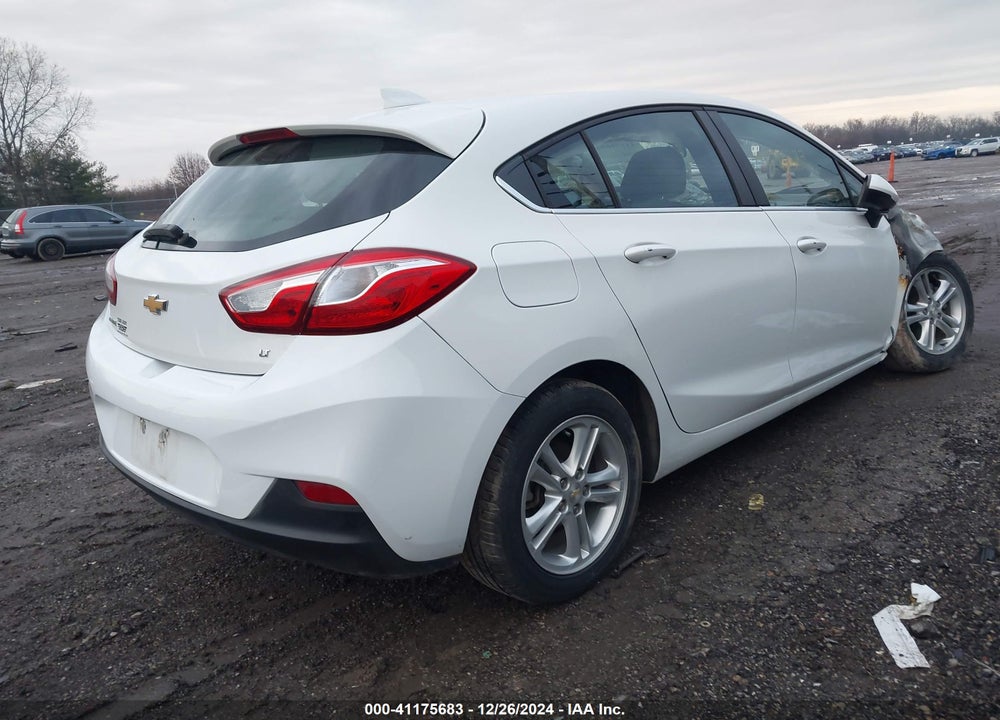 2018 CHEVROLET CRUZE LT AUTO VIN: 3G1BE6SM3JS631549