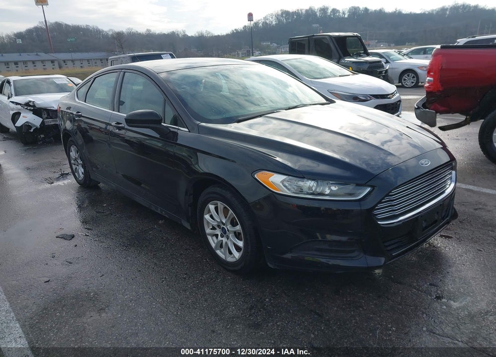 2016 FORD FUSION S VIN: 3FA6P0G76GR280354