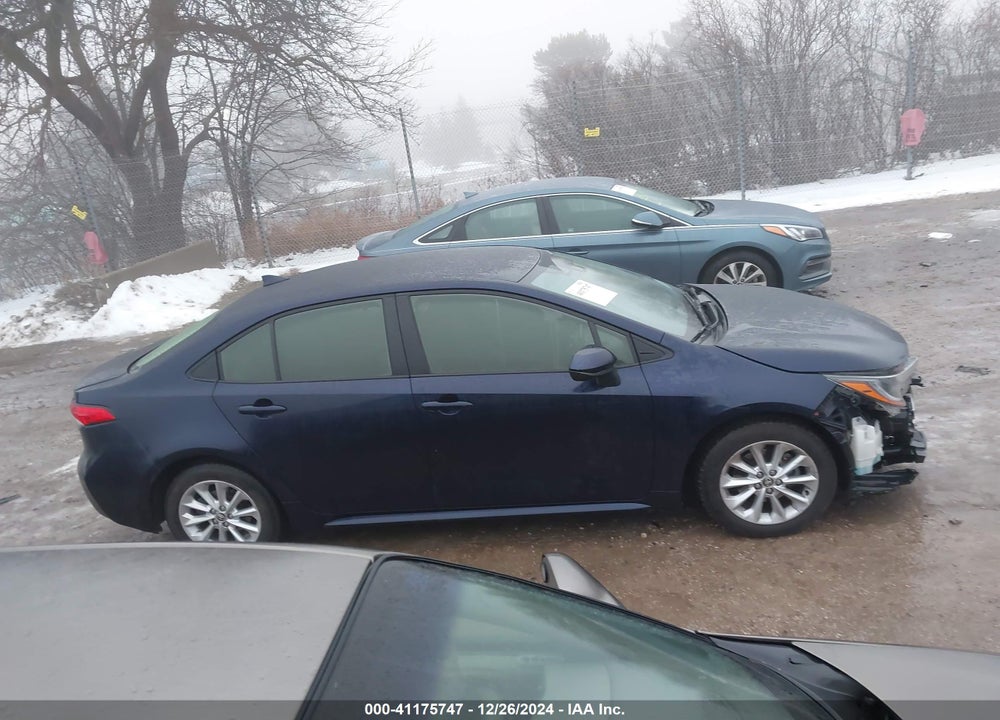 2021 TOYOTA COROLLA LE VIN: JTDVPMAE9MJ131690