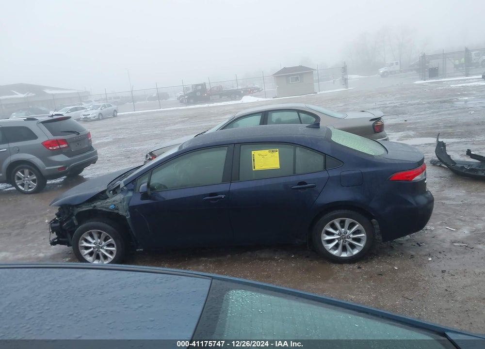 2021 TOYOTA COROLLA LE VIN: JTDVPMAE9MJ131690