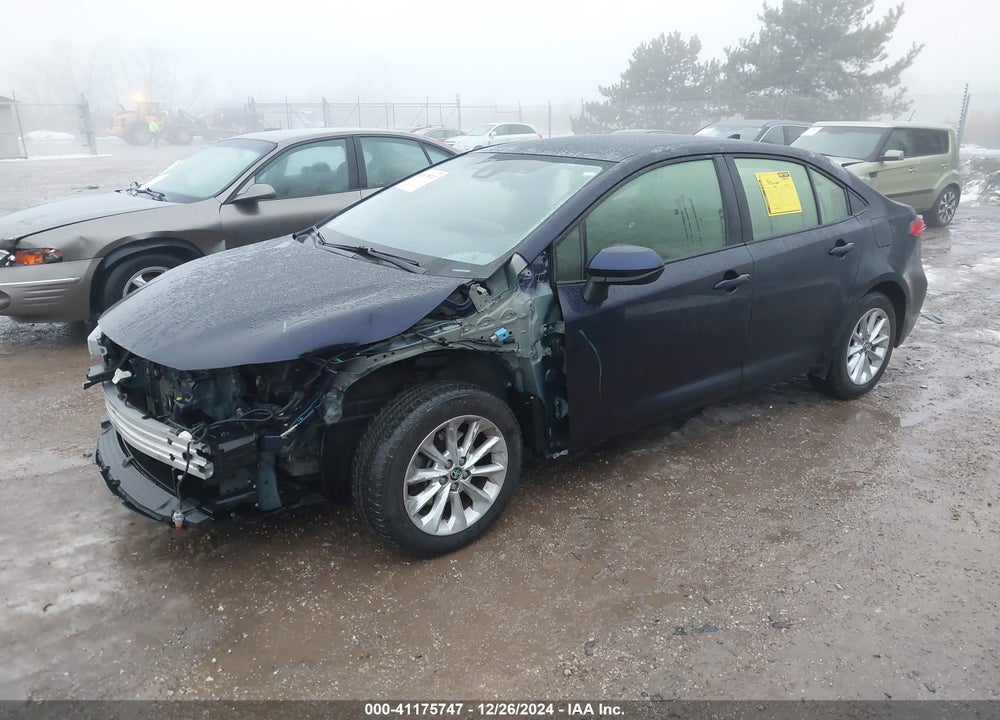 2021 TOYOTA COROLLA LE VIN: JTDVPMAE9MJ131690