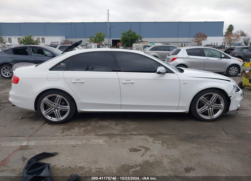 2013 AUDI S4 3.0T PREMIUM PLUS VIN: WAUKGAFL4DA118738
