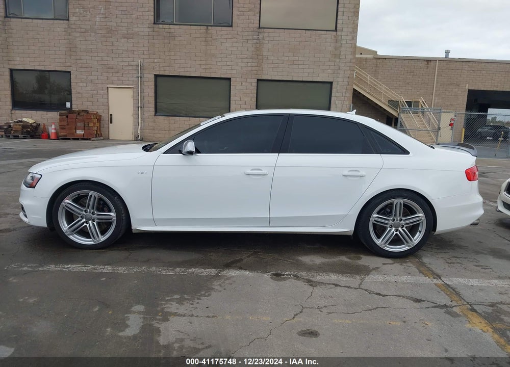 2013 AUDI S4 3.0T PREMIUM PLUS VIN: WAUKGAFL4DA118738