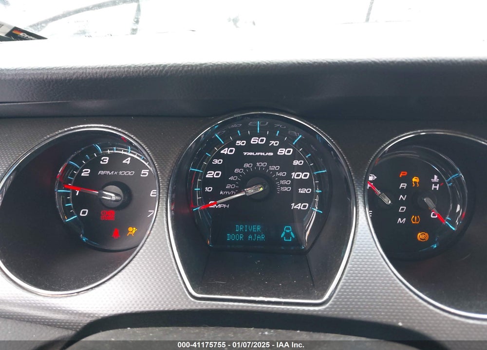 2012 FORD TAURUS VIN: 1FAHP2EW0CG110846