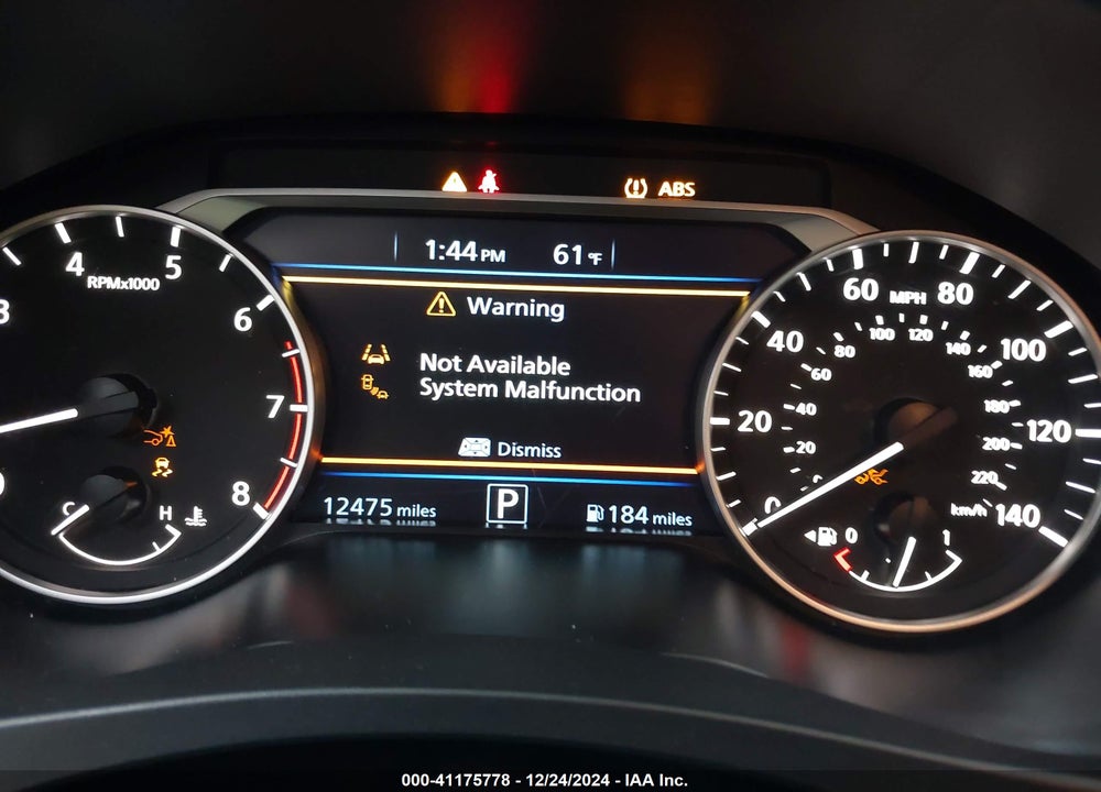 2024 NISSAN ALTIMA SV FWD VIN: 1N4BL4DV0RN393274