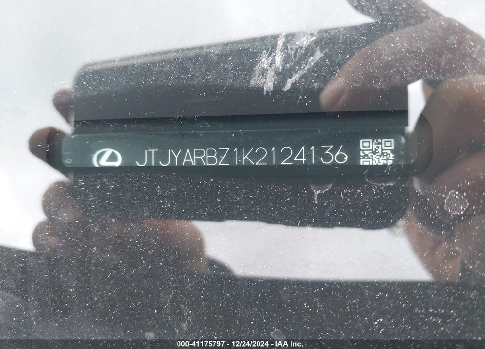 2019 LEXUS NX 300 VIN: JTJYARBZ1K2124136