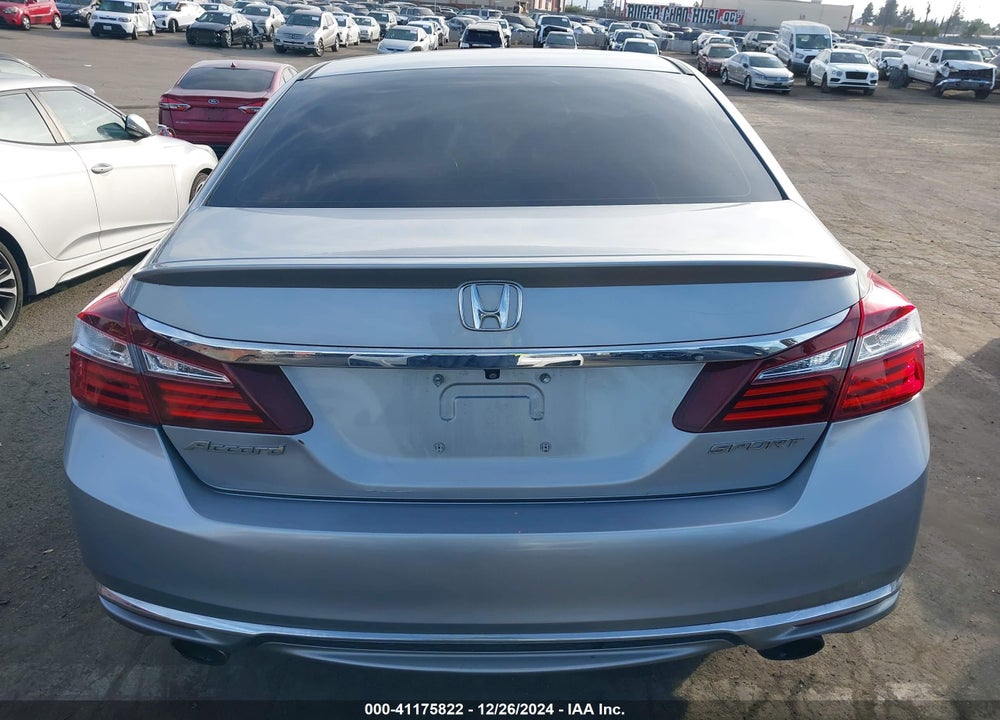 2017 HONDA ACCORD SPORT VIN: 1HGCR2F58HA182216