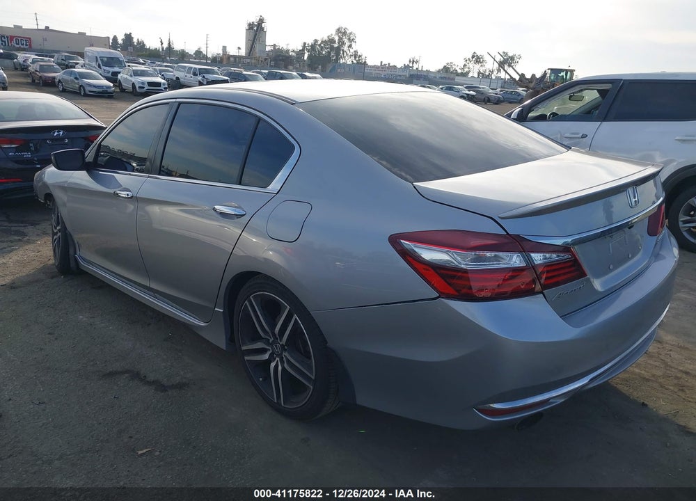 2017 HONDA ACCORD SPORT VIN: 1HGCR2F58HA182216