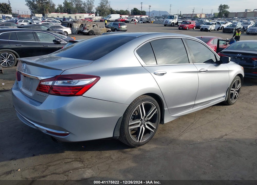 2017 HONDA ACCORD SPORT VIN: 1HGCR2F58HA182216