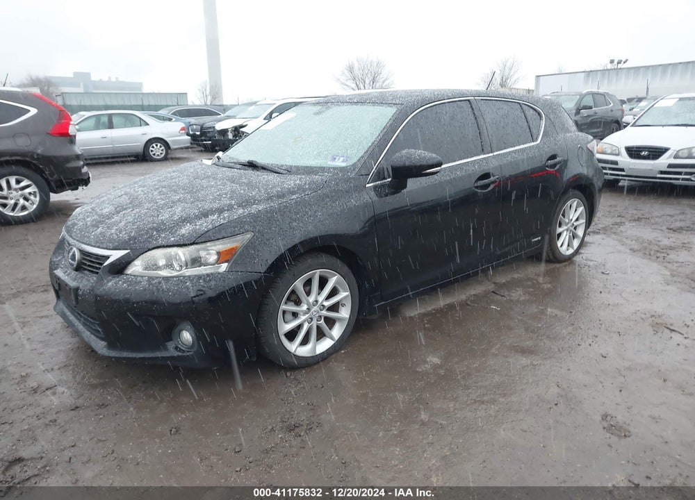 2011 LEXUS CT 200H PREMIUM VIN: JTHKD5BH9B2044291