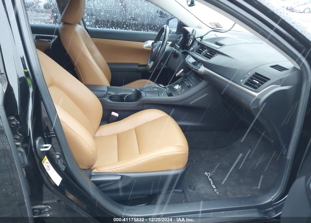 2011 LEXUS CT 200H PREMIUM VIN: JTHKD5BH9B2044291