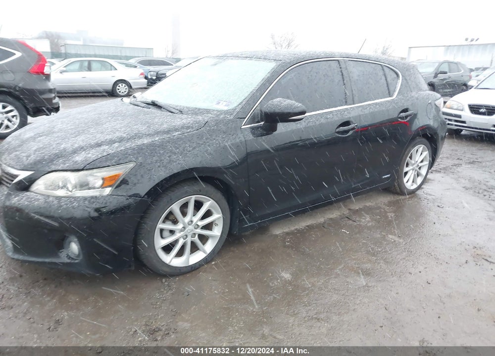 2011 LEXUS CT 200H PREMIUM VIN: JTHKD5BH9B2044291