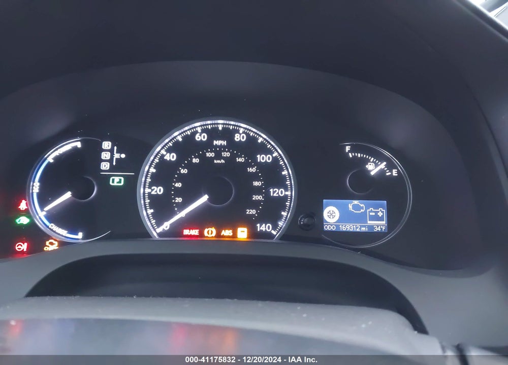 2011 LEXUS CT 200H PREMIUM VIN: JTHKD5BH9B2044291