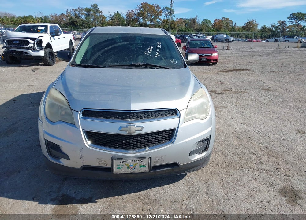2012 CHEVROLET EQUINOX LS VIN: 2GNFLCEK4C6154842