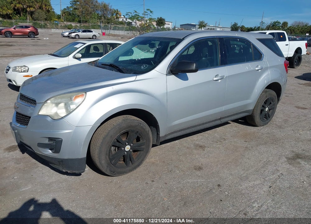 2012 CHEVROLET EQUINOX LS VIN: 2GNFLCEK4C6154842