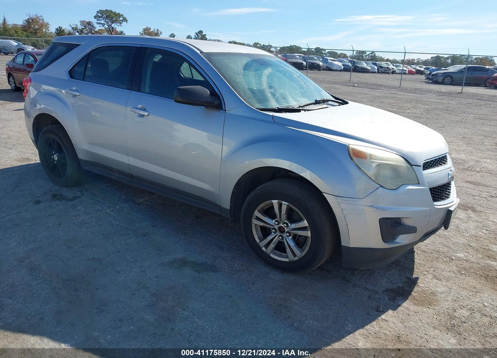 2012 CHEVROLET EQUINOX LS VIN: 2GNFLCEK4C6154842