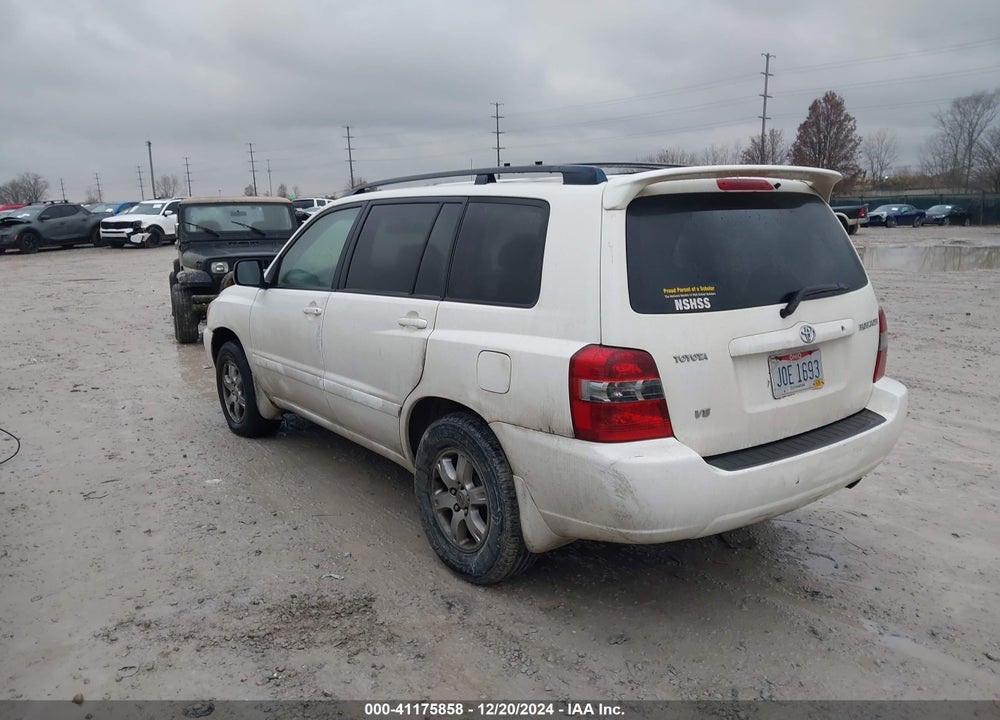 2004 TOYOTA HIGHLANDER V6 VIN: JTEGP21A640006142