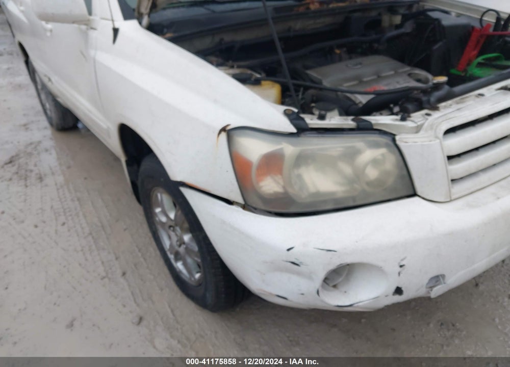 2004 TOYOTA HIGHLANDER V6 VIN: JTEGP21A640006142