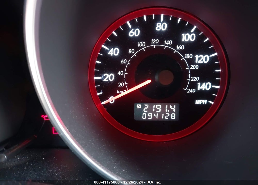2010 SUBARU TRIBECA VIN: 4S4WX9GD6A4400833