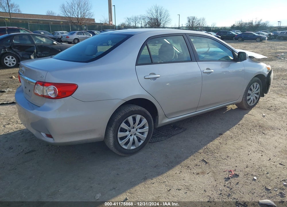 2012 TOYOTA COROLLA LE VIN: 2T1BU4EE5CC861578