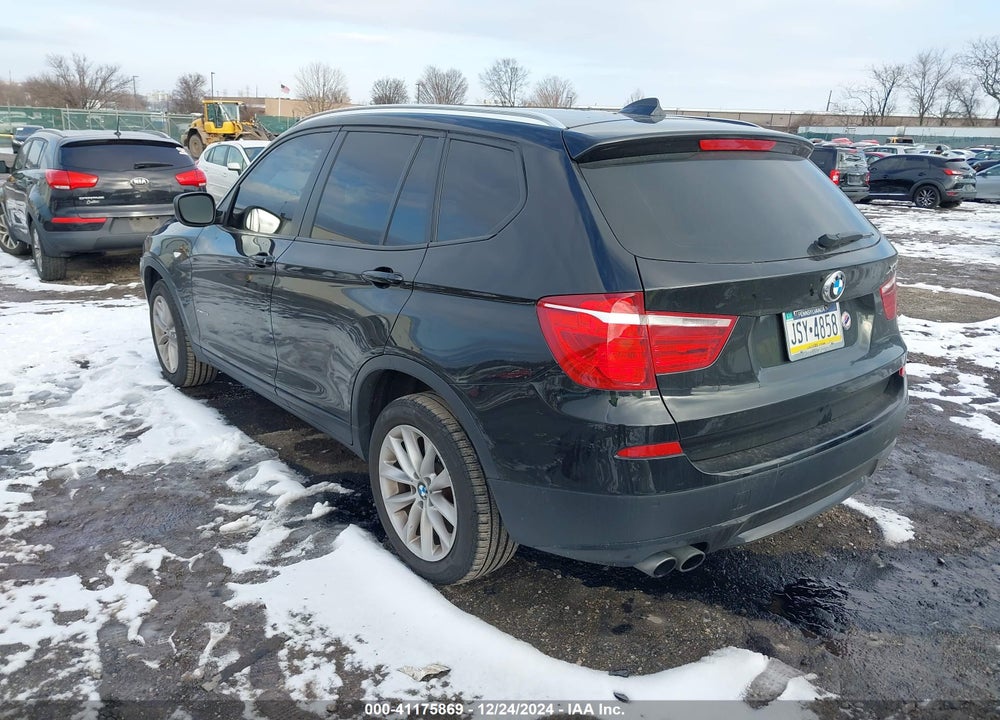 2014 BMW X3 VIN: 5UXWX9C51E0D39487