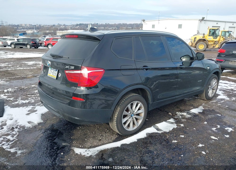 2014 BMW X3 VIN: 5UXWX9C51E0D39487