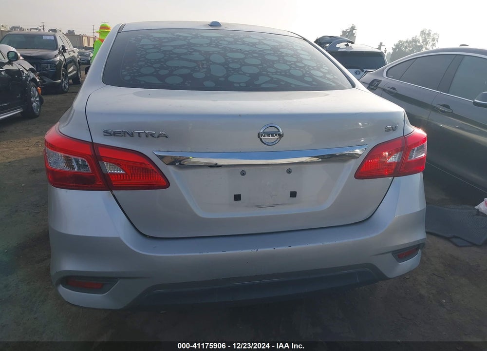 2017 NISSAN SENTRA SV VIN: 3N1AB7AP4HY347578
