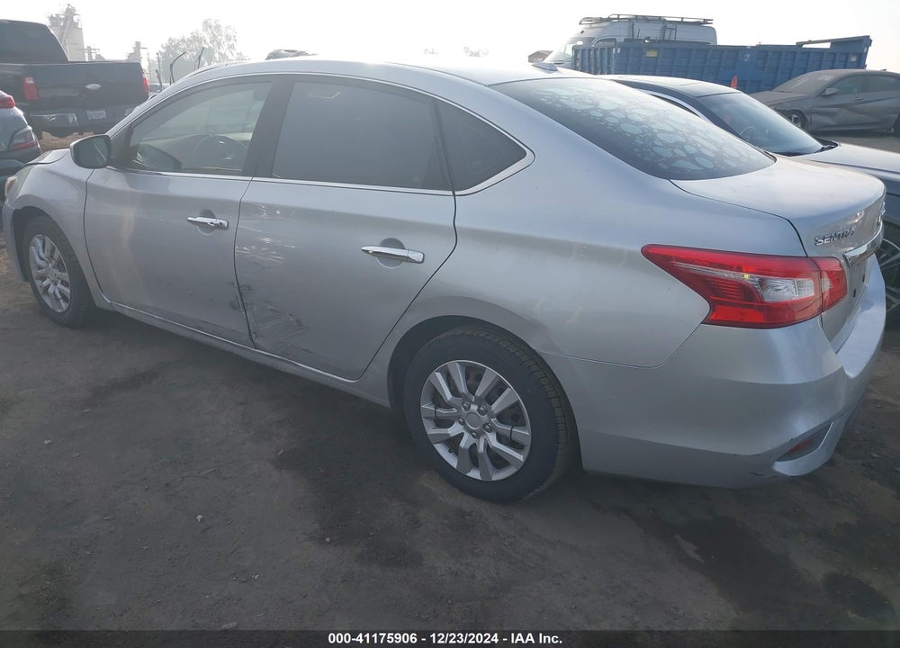 2017 NISSAN SENTRA SV VIN: 3N1AB7AP4HY347578