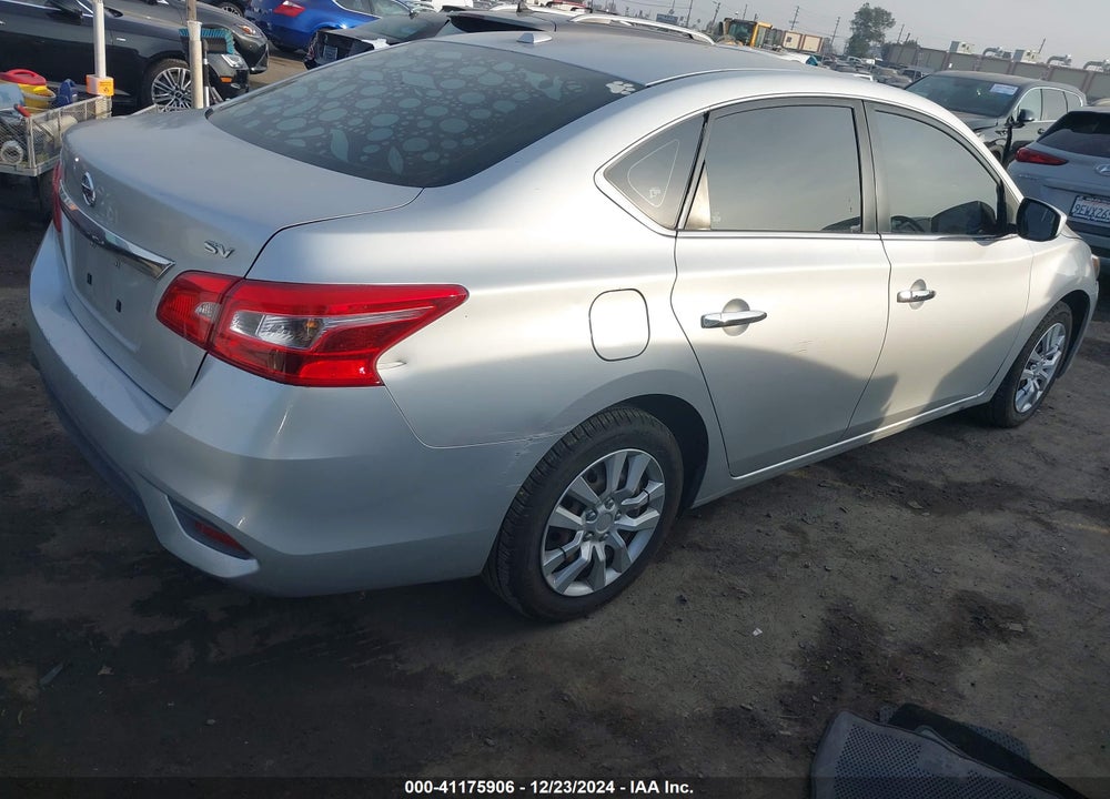 2017 NISSAN SENTRA SV VIN: 3N1AB7AP4HY347578