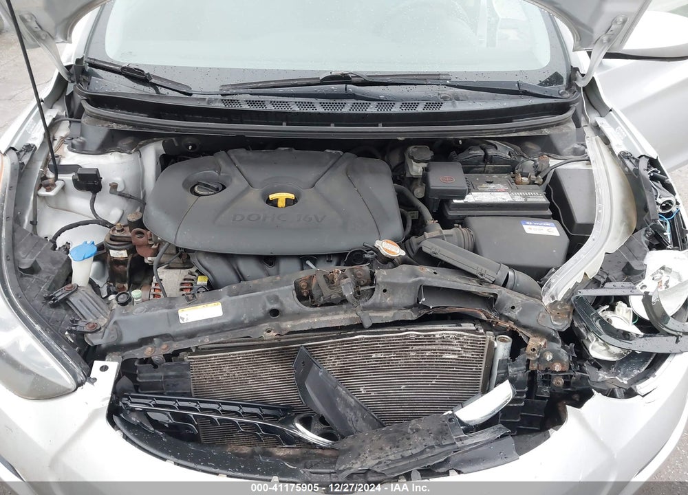 2011 HYUNDAI ELANTRA VIN: KMHDH4AE9BU122293