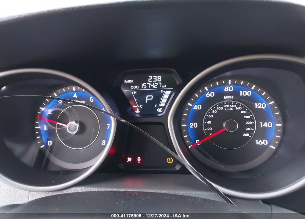 2011 HYUNDAI ELANTRA VIN: KMHDH4AE9BU122293
