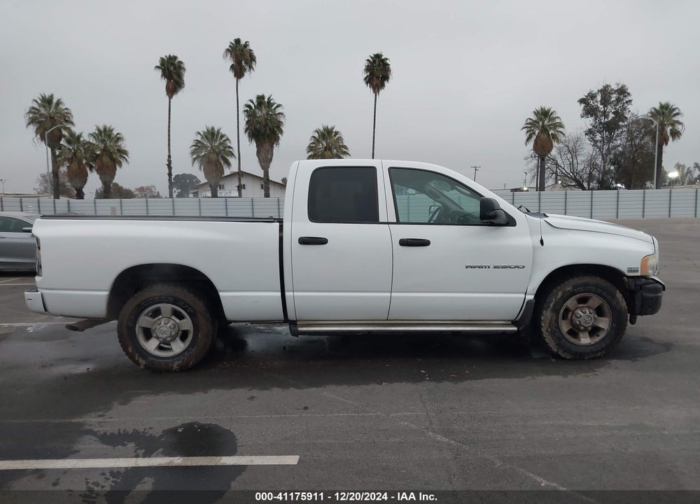 2003 DODGE RAM 2500 SLT/LARAMIE/ST VIN: 3D7KA28D13G753924