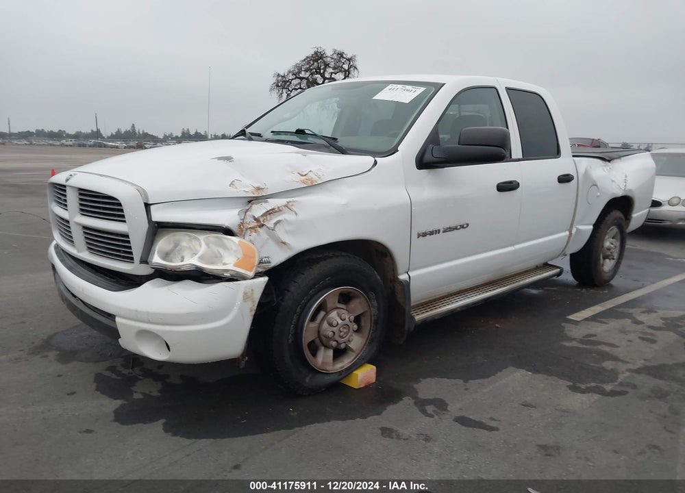 2003 DODGE RAM 2500 SLT/LARAMIE/ST VIN: 3D7KA28D13G753924