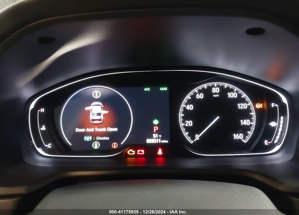 2020 HONDA ACCORD EX-L 2.0T VIN: 1HGCV2F59LA010569