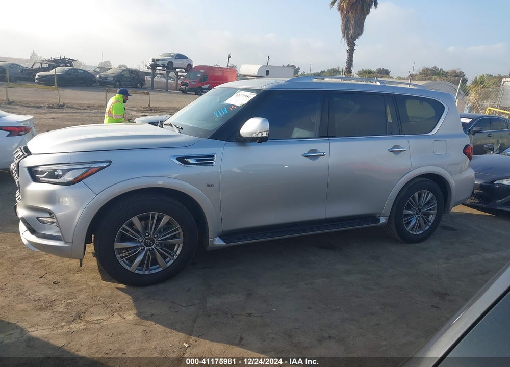 2019 INFINITI QX80 LUXE VIN: JN8AZ2NFXK9687381
