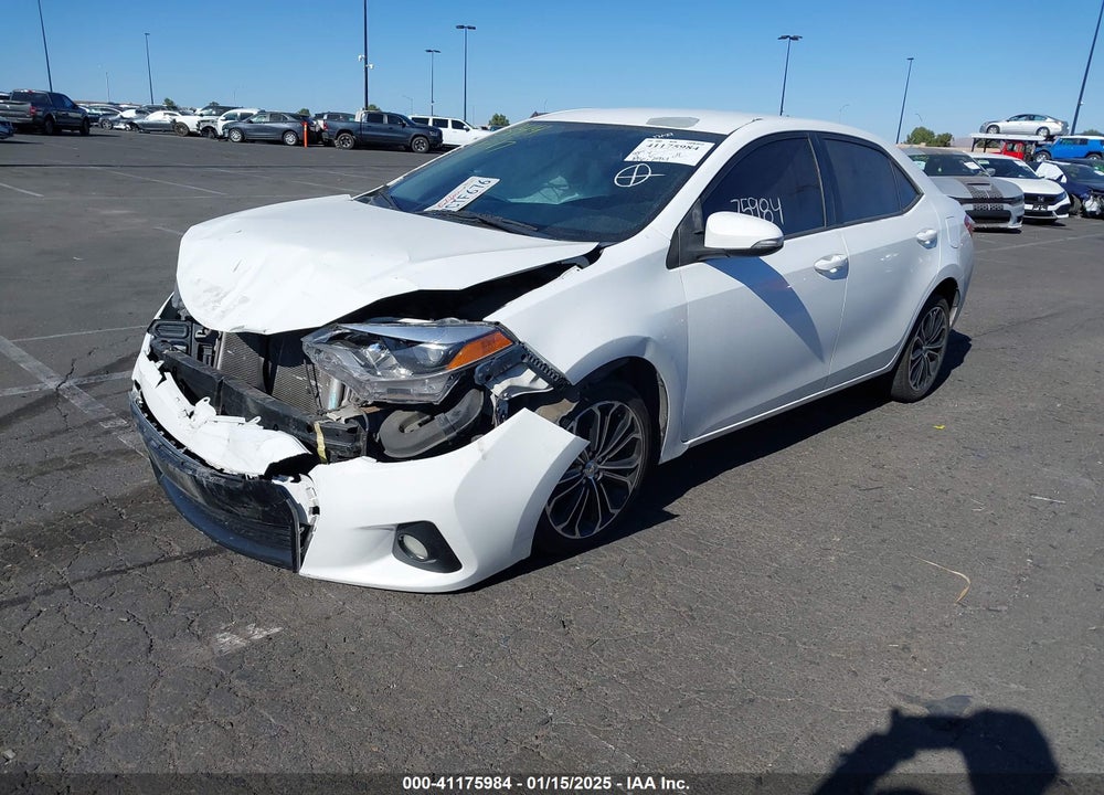 2014 TOYOTA COROLLA S PLUS VIN: 5YFBURHE3EP039180