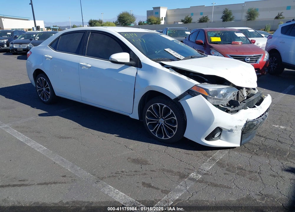 2014 TOYOTA COROLLA S PLUS VIN: 5YFBURHE3EP039180
