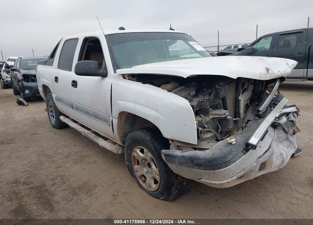 2004 CHEVROLET AVALANCHE 1500 VIN: 3GNEK12T94G161792