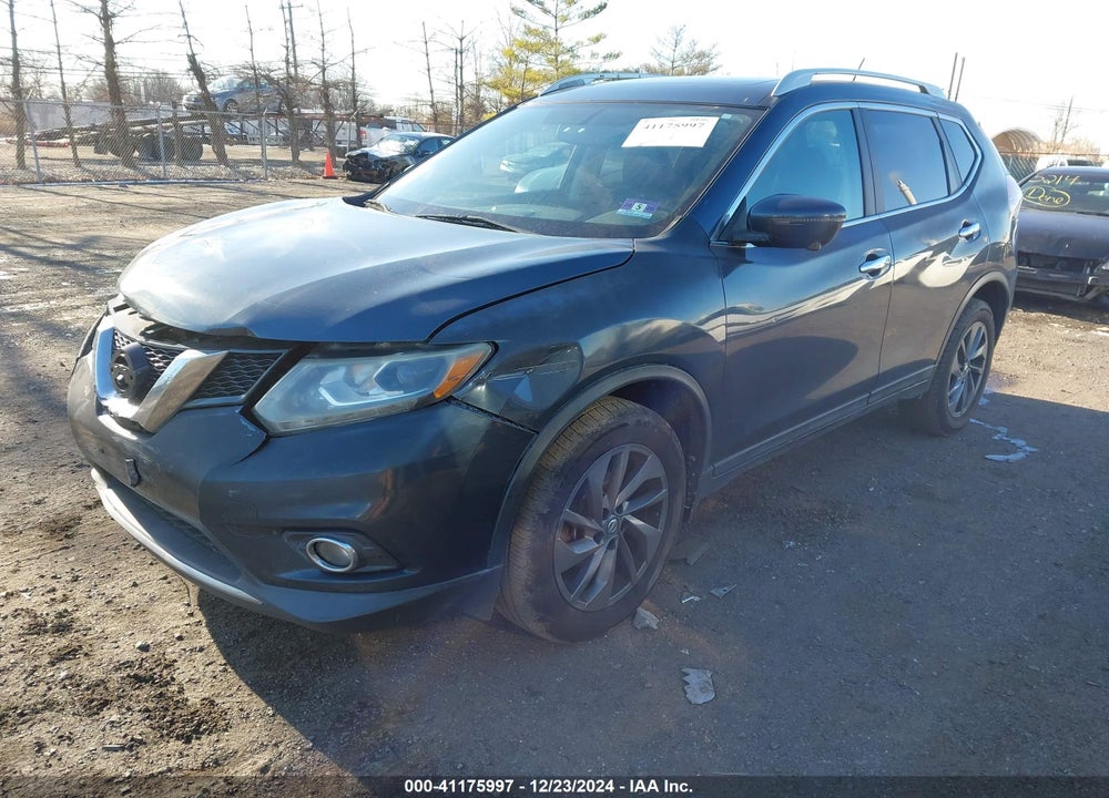 2016 NISSAN ROGUE SL VIN: 5N1AT2MV4GC799380