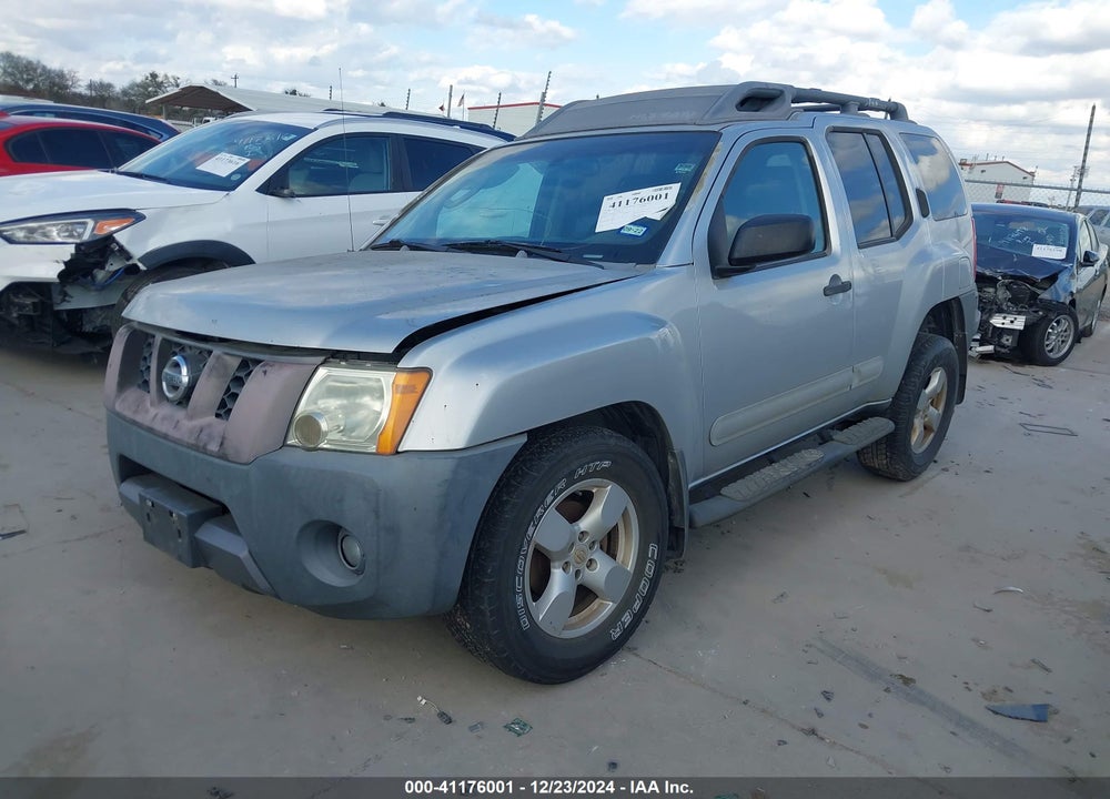 2005 NISSAN XTERRA SE VIN: 5N1AN08U55C606540