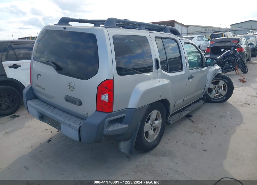 2005 NISSAN XTERRA SE VIN: 5N1AN08U55C606540
