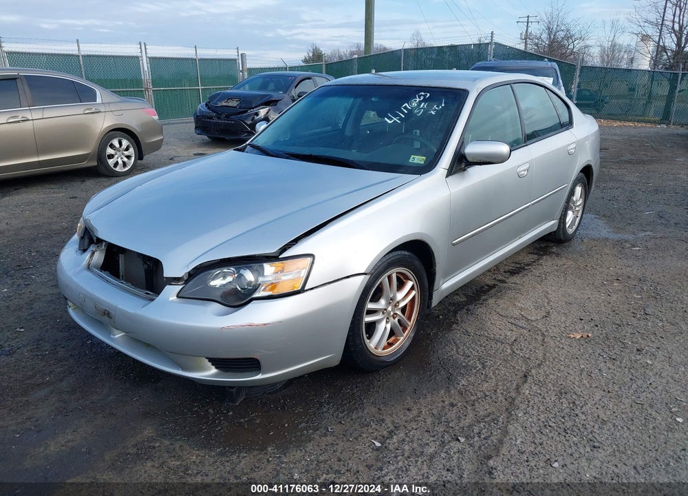 2005 SUBARU LEGACY 2.5I VIN: 4S3BL616457216292
