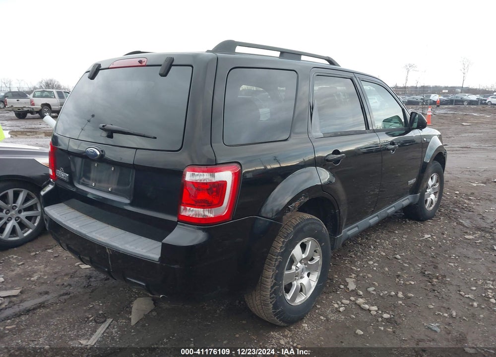 2008 FORD ESCAPE LIMITED VIN: 1FMCU04108KA92582