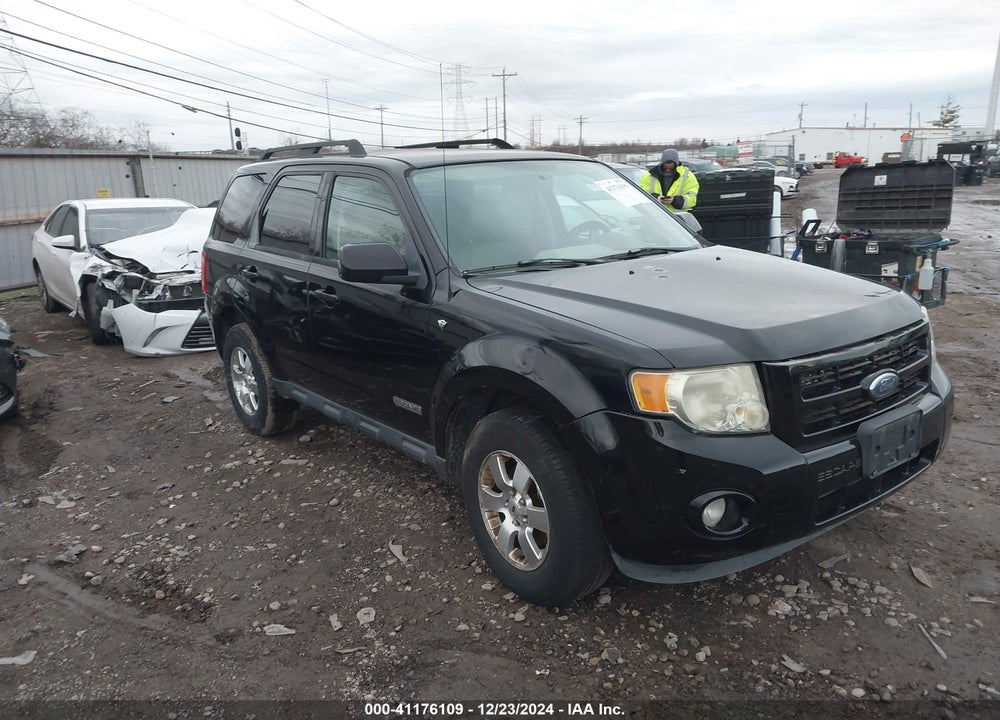 2008 FORD ESCAPE LIMITED VIN: 1FMCU04108KA92582