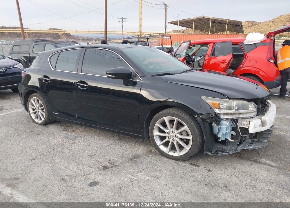 2012 LEXUS CT 200H PREMIUM VIN: JTHKD5BH9C2118732