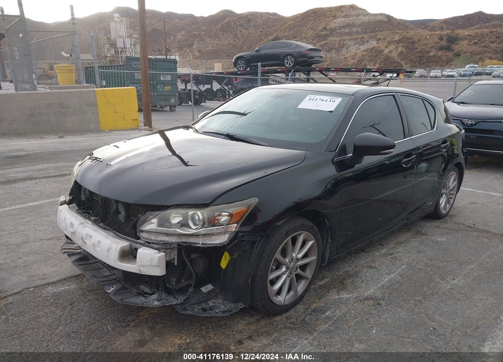 2012 LEXUS CT 200H PREMIUM VIN: JTHKD5BH9C2118732