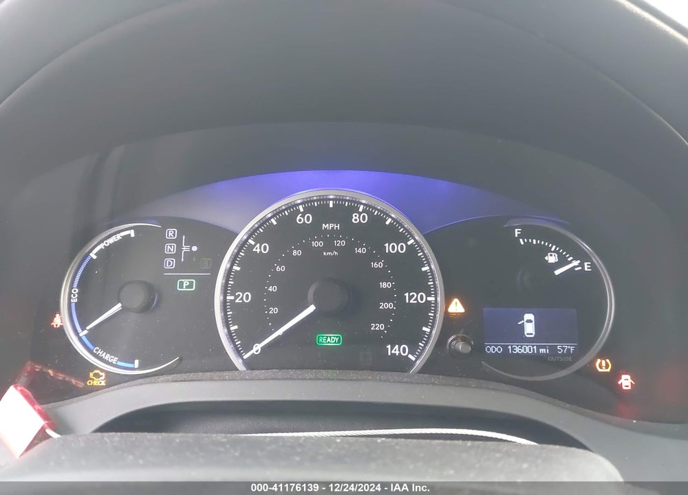 2012 LEXUS CT 200H PREMIUM VIN: JTHKD5BH9C2118732