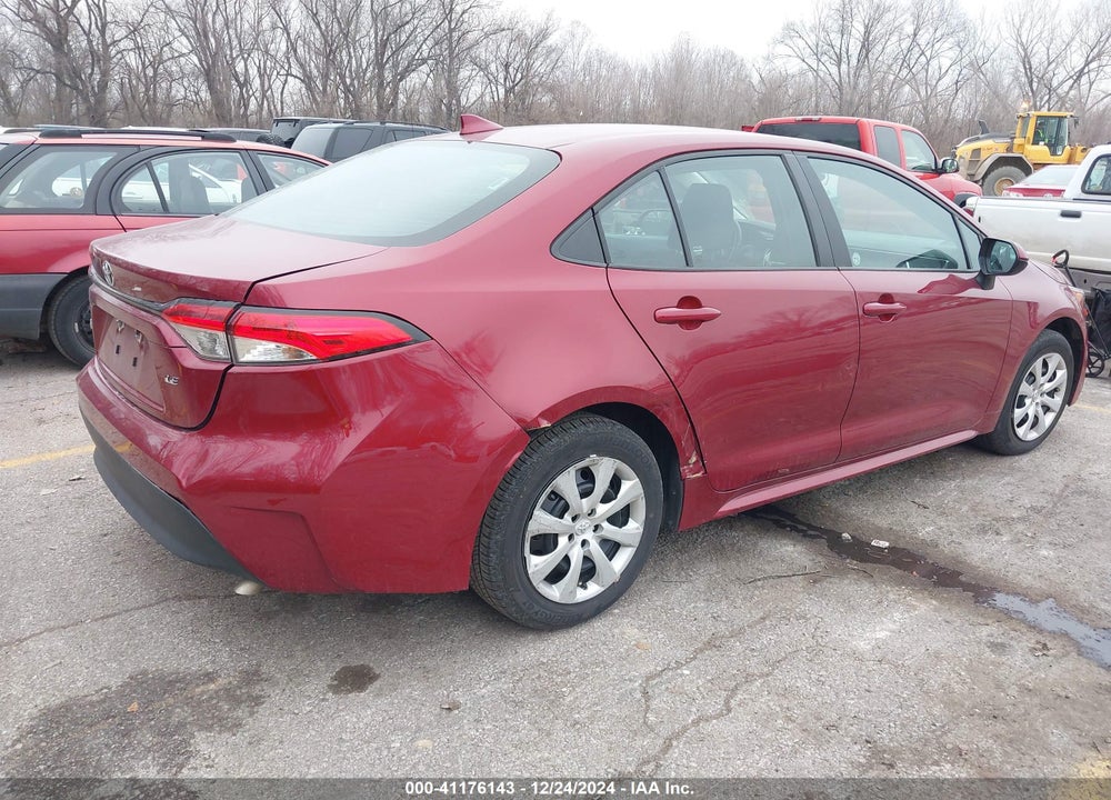 2024 TOYOTA COROLLA LE VIN: 5YFB4MDE5RP149324