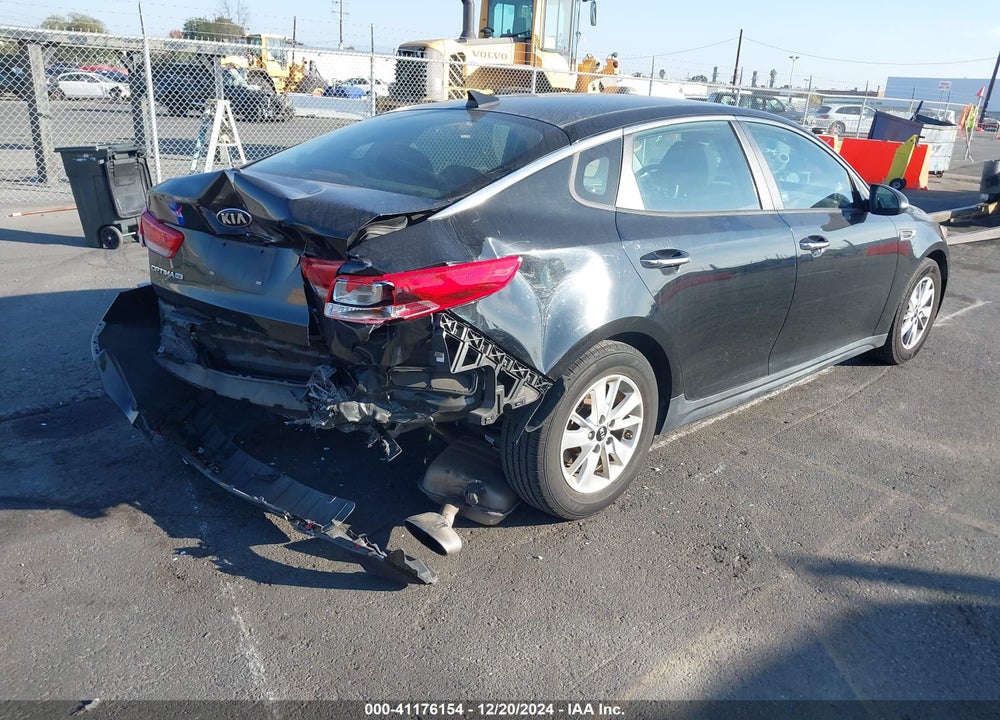 2016 KIA OPTIMA VIN: 5XXGT4L33GG118734